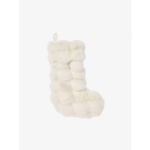 Snowball White Christmas Stocking